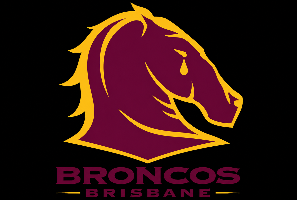 2. BRONCOS "Having a Crack" 2026 Team Wooden Spoon ✅ FREE SHIPPING AUSTRALIA-WIDE