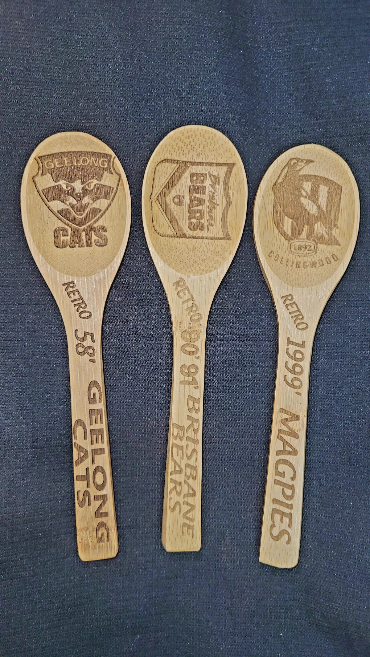 5. Custom Wooden Spoon Any Team, Any League ✅ FREE SHIPPING AUSTRALIA-WIDE