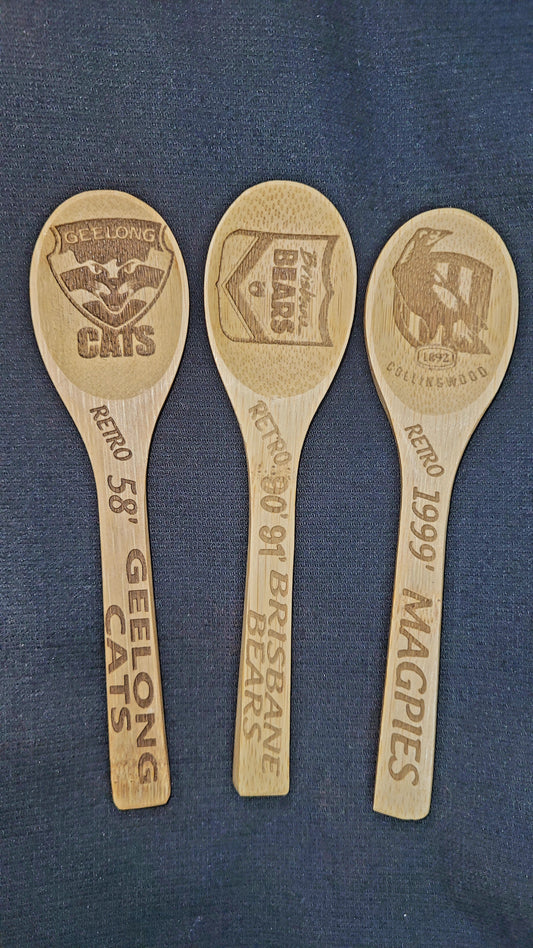 5. Custom Wooden Spoon Any Team, Any League ✅ FREE SHIPPING AUSTRALIA-WIDE